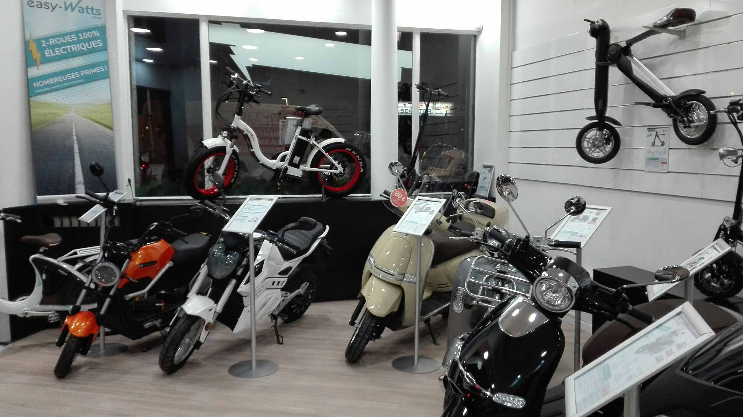 showroom paris scooter électrique essais